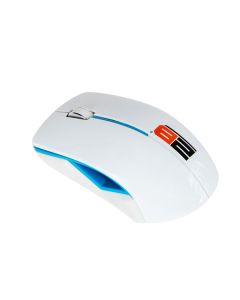 2B Wireless Mouse, 2.4G, blue with white cover, White | blackbox