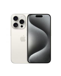 Apple iPhone15 Pro Max 256GB, 6.7 inch,  5G, White Titanium - MU6Q3AHA