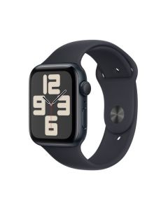 Apple Watch SE GPS 44mm Midnight Aluminium Case with Midnight Sport Band - M/L - MRE93QA/A