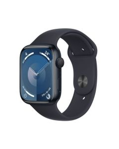 Apple Watch Series 9 GPS 45mm Midnight Aluminium Case with Midnight Sport Band - M/L - MR9A3QA/A