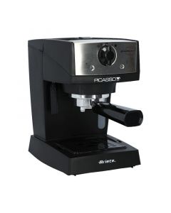 Ariete Picasso Espresso Coffee Machine, 850W, 15 Bar, Tank 0.9L, Black - M136650ARAS