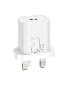 Baseus Home Charger Super Si Quick Type-C 20W, White - CCSP010002