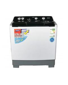 Basic Twin Tub Washing Machine 8 Kg, White - BW-TP800KS 