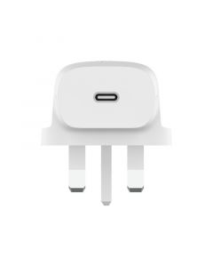 Belkin BoostCharge Wall Charger 20W USB-C PPS, White - WCA006myWH