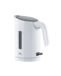 Braun Electric kettle 3000W, 1.7L, 3 Way Safety & Protection - WK3110WH