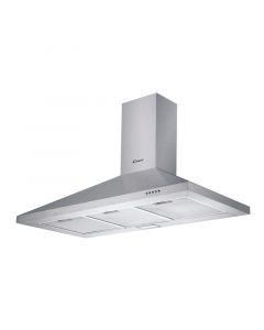 Candy Built-In Chimney Hood 90cm, Inox, 620 m³, 2 Carbon Filters - CCH9MX