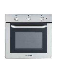 Elba Built-In Electric & Gas Oven 60cm, Grill, 4 Functions, Steel - 510-821X