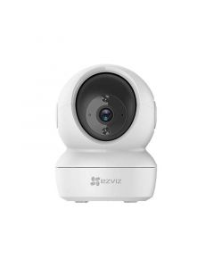 Ezviz Smart Indoor Camera FHD1080, WiFi, Motorized Pan and Tilt 360° Coverage, White - C6N 