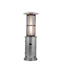 GVC Pro Decorative Gas Heater, Ignition power 13.5 watts, Silver - GVHG-3280