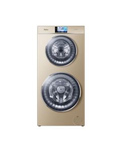 Haier Washing Machine, Front Load 12kg 2 Level | blackbox