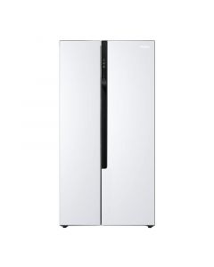 Haier Refrigerator Side by Side 2Door, 19.8ft, 560L, inverter, White - HRF-718DW