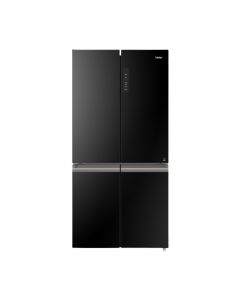 Haier Refrigerator Side by Side 4 Door, 20.6 FT, 585 L, Black Glass - HRF-700BG | Blackbox