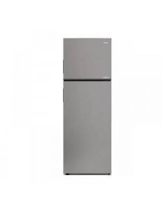 Haier Refrigerator Top Freezer 2 Door, 12.6ft, 357L, Inverter, Steel - HRF-385NS
