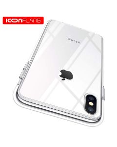 Iconflang Crystal Cover for iPhone XS Max - Transparent