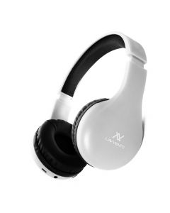 L'AVVENTO Bluetooth Headphone with Stereo Plug, White - HP-11-W
