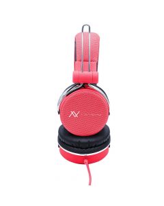 L'AVVENTO Headphone Stereo Golden Plug With 40mm - 1.5M, Red - HP06R