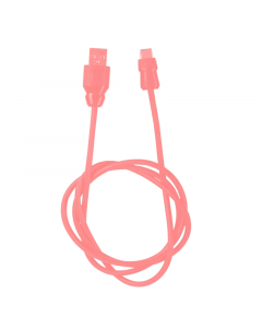 Lavvento Micro USB cable 5 Pin, 1M, Pink - DC-14-P