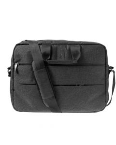Lavvento Office Laptop Shoulder Bag fit up to 15.6” , Gray - BG-63-A