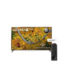 LG 70 inch tv Ultra HD, 4K, Quad Core Processor | black box