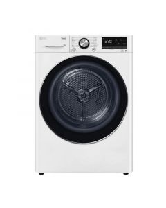 LG Dryer 10Kg, Cleaning Condenser, DUAL Inverter Heat Pump, White - RH10V9AV2W