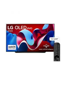 LG OLED C4 77inch TV, Smart, HDR10, A9 AI Processor 4K Gen7, Magic Remote - OLED77C46LA