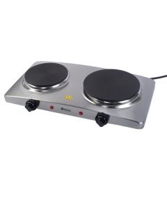 Techno Best Double Electric Hot Plate, 2 burner ,2500W, steel - BHP-002