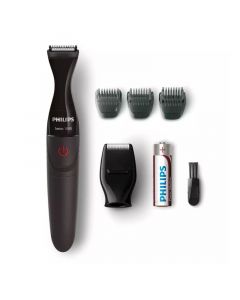 PHILIPS Hair Trimmer, Ultra Fine Beard Shaper, Dual Cut Precision Trimmer ,3 Precision Combs - MG1100/16