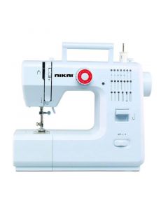Nikai Sewing Machine Multi-Function, 20 Built-in Basic Stitch Patterns, White - NHSM618
