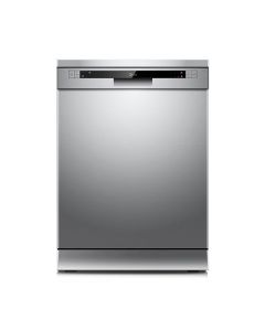 Midea Dishwasher 12 Place, 2 Level, 7 Programs, half load, Steel - WQP125201CS