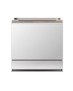 Midea Dishwasher 14 Place, 5 Programs, 2 Water Spray Arms, Silver - WQP147713F