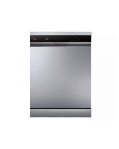 Midea Dishwasher 15Place, 9 Programs, 3 Water Spray Arms, Silver - WQP15WU7633GSS