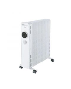 Midea Oil Heater 2500W, 13 Fins, 3 Heat Settings - NY2513-20M