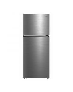 Midea Refrigerator Double Door 14.6Ft, Top Freezer, Steel - MDRT580MTU46SAD