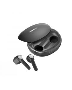 Momax Pills Lite 3 True Wireless Earbuds with Stylish Carrying Case, Black - BT11D