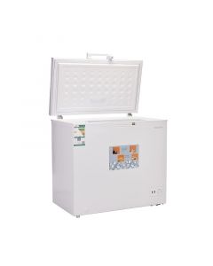 Nikai Chest Freezer 7 Ft, 199 L, Safety Lock & Key, White - NCF275N23W