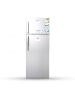 Nikai Refrigerator Top Freezer 2Doors, 7.27Ft, 206L, DeFrost, Steel - NRF240N23S
