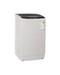 Nikai Top Load Automatic Washing Machine 7kg, Clear Lid with Pump, Silver - NWM07000TK23