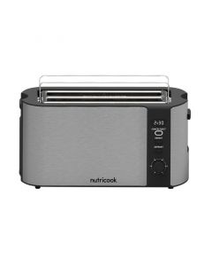 Nutricook Digital Bread Toaster 1500W, 4Slice - Black