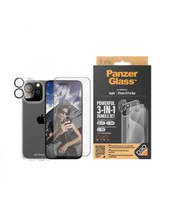 PanzerGlass 3-in-1 Protection iPhone 15 Pro Max With D3O, Clear - 5711724211751
