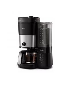 Philips All-in-1 Drip Coffee Maker with built-in grinder 1.25L, 110 Cup - HD790050