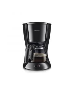 Philips Drip Coffee Maker 750W, 0.6L, Glass Jug, Black - HD743220