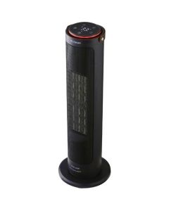 Platinum Electric Heater Vertical Decor, 2000W, Rotating Function, Black - HT-5710