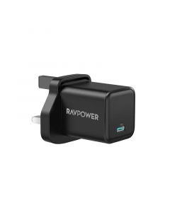 RavPower Wall Charger PD Pioneer, 20W , Black - RP-PC167