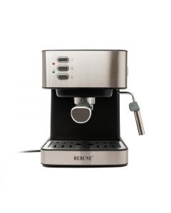 Rebune Espresso Coffee Maker 850W, 15Bar, 1.6L, Silver - RE-6-020