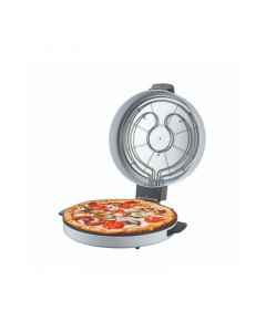 Rebune Pizza Maker 2600W, Plate Size 45cm, Non-stick Coating, White - RE-5-075 