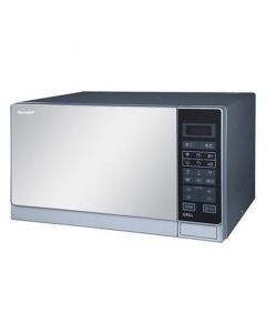 Sharp microwave 34 liters stainless steel  | Black Box