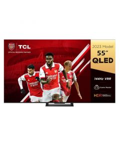 TCL QLED TV 55inch, Smart, 4K, UHD, Google, Full Array - 55C745