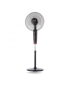 Dots Electric Stand Fan 16 Inch, 3-speed control, 7.5-hour timer, 60 Watt - TFS-S16
