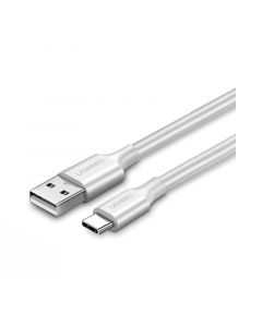 Ugreen Charging and Sync Data Cable USB-A to USB-C, 1m, White - 60121