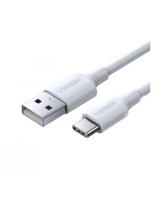 Ugreen Charging and Sync Data Cable USB-A to USB-C, 2m, White - 60123